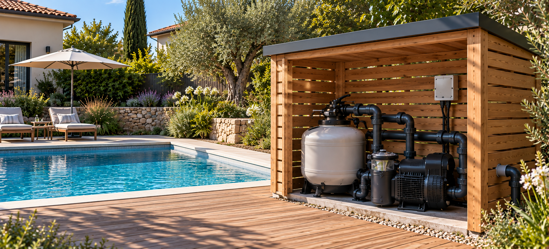 Appareillage piscine - Atelier EQUO à Castelnau-le-Lez